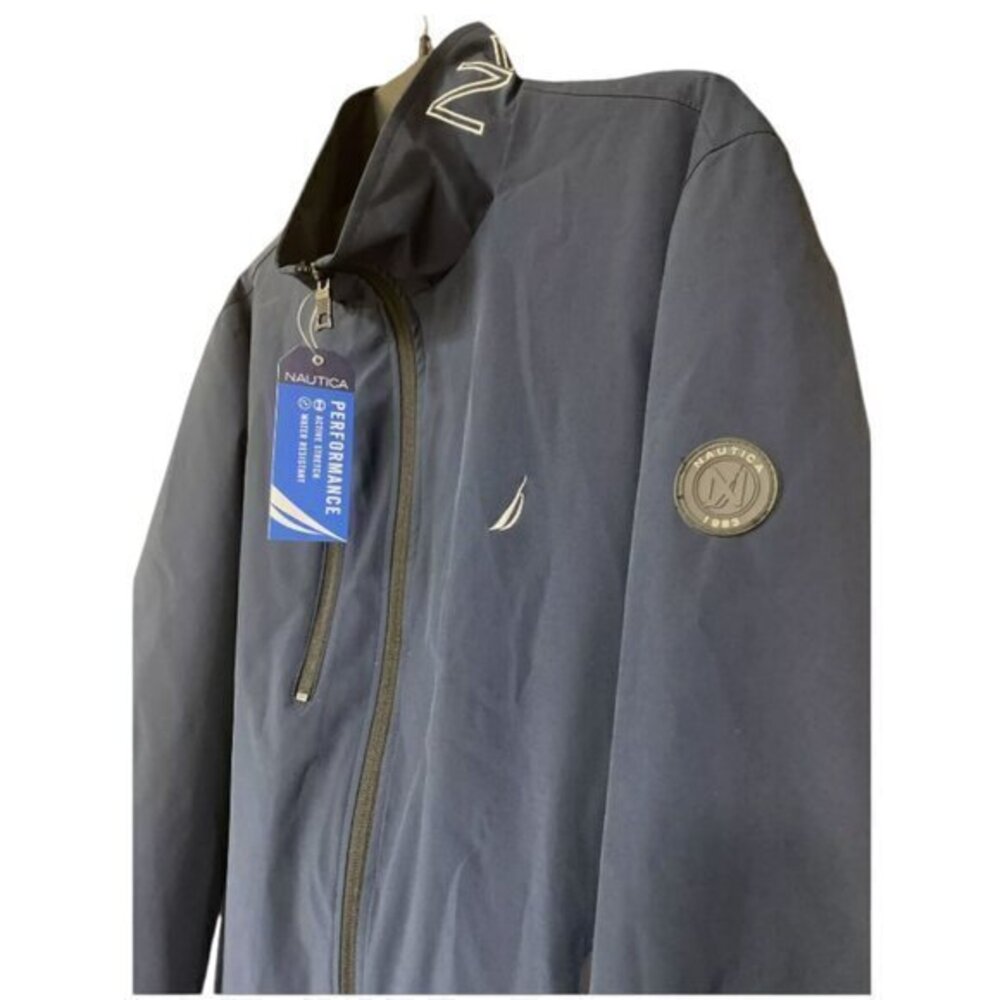 NAUTICA Full Zip AEROLAYER Windbreaker Golf Jacket Men Size XXL 2X New with tags - Picture 8 of 16